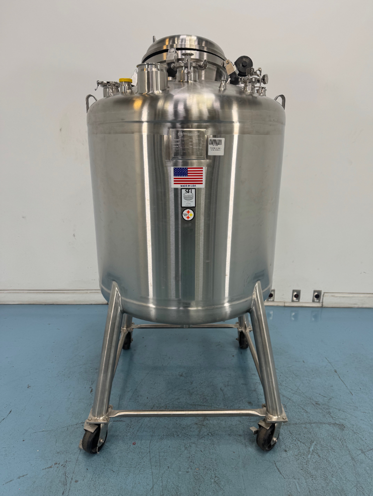 Image of Stainless Fabrication 500 Liter Stainless Steel Granulation Solution Tank